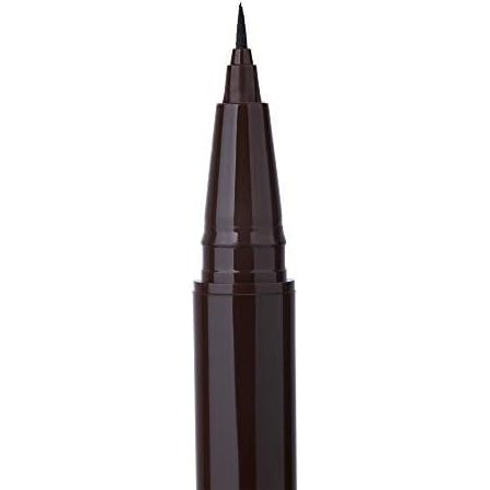 Stila 24-Hour Wear Smooth Glide Liquid Eye Liner Pen, Dual-Ended, No Smudge or Transfer - Dark Brown