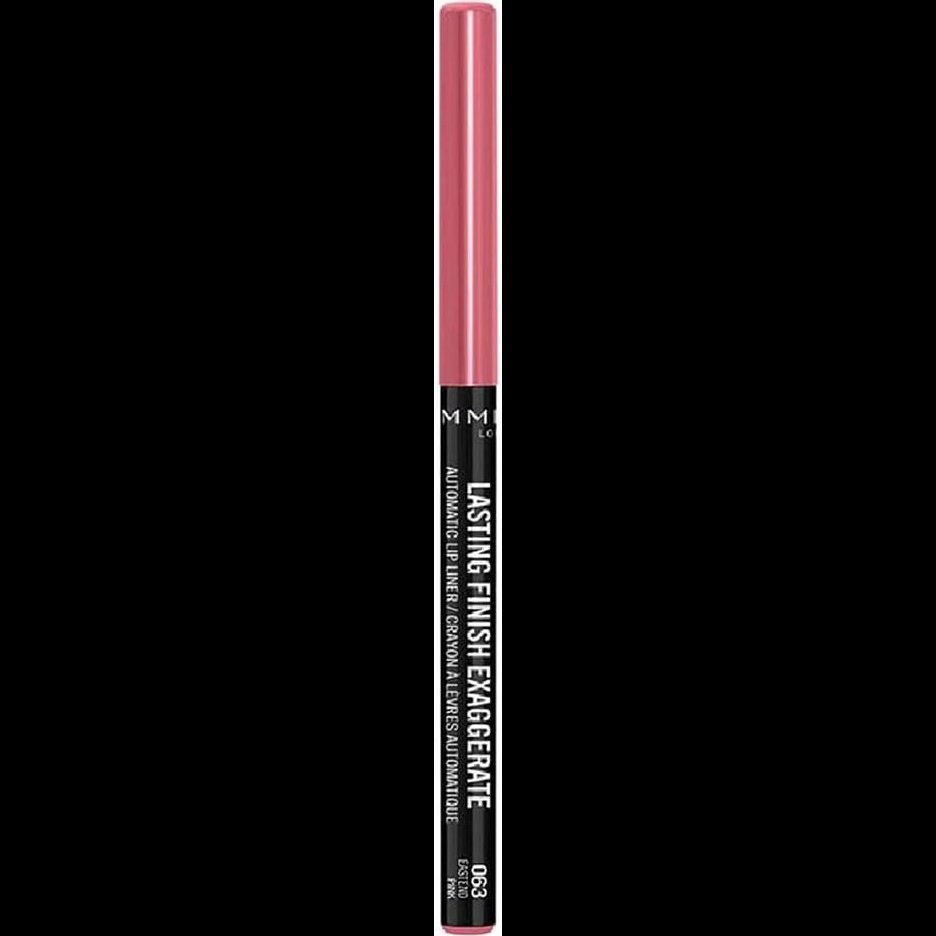 Rimmel London Eastend Pink Lip Liners with Long-Lasting Finish, Vitamin-Enriched, 4g