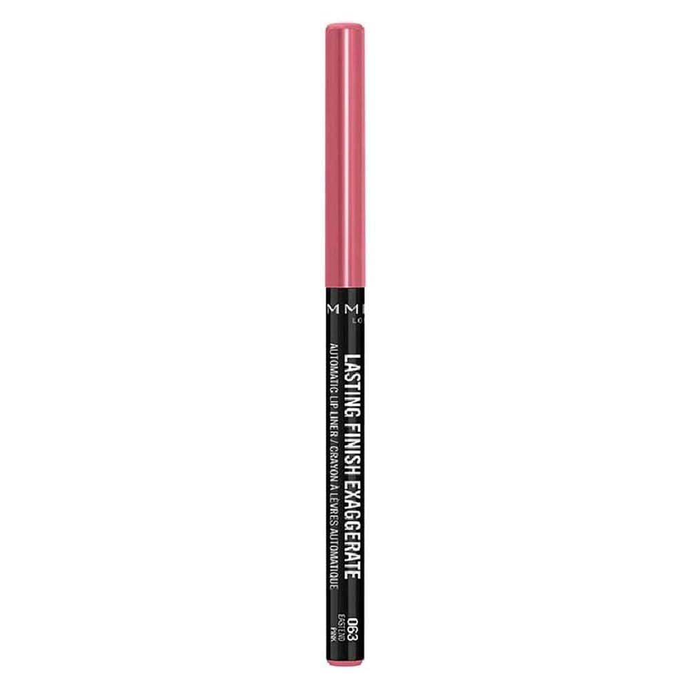 Rimmel London Eastend Pink Lip Liners with Long-Lasting Finish, Vitamin-Enriched, 4g