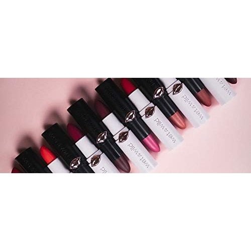 Wet 'n' Wild Megalast Lipstick: Bare it All - Long-Lasting Velvety Finish with Daily Moisture, Enhanced with Microspheres, Marine Plant Extracts, Coenzyme Q10 and Vitamins A & E