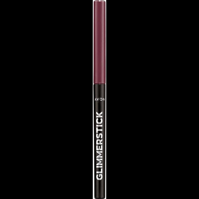 Avon Majestic Plum Glimmerstick Eyeliner: Tug-Free Bold Waterproof Colour with 16-hour Stay