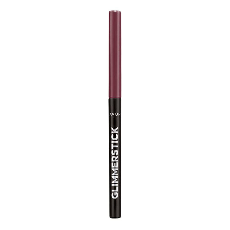 Avon Majestic Plum Glimmerstick Eyeliner: Tug-Free Bold Waterproof Colour with 16-hour Stay