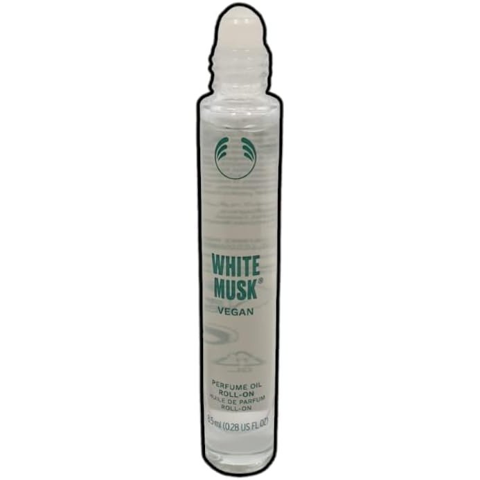 White Musk Perfume Oil Roll-On - Alcohol-Free 8.5ml by The Body Shop