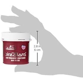DIRECTIONS Pillarbox Red Semi-Permanent Hair Colour - 88ml Tub