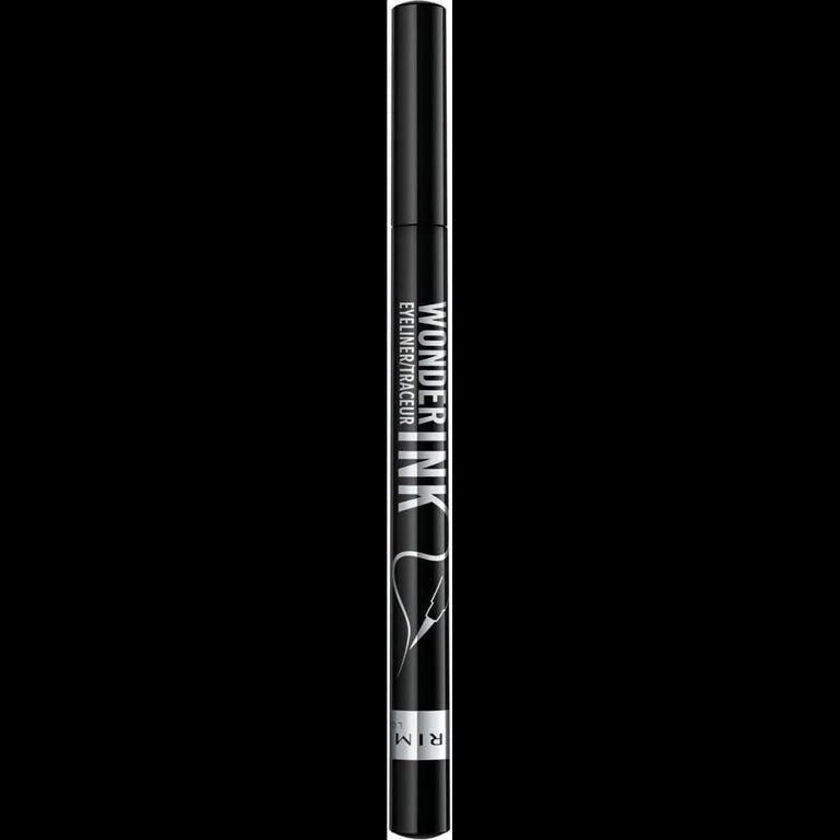 Rimmel 24-Hour Waterproof Wonder'Ink Liquid Eyeliner, Black, 1 ml