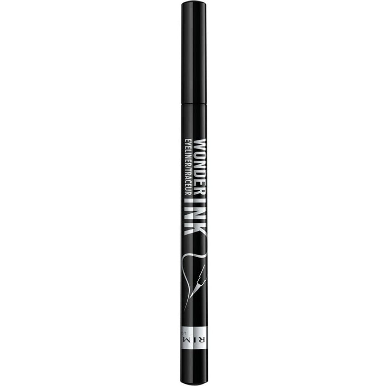 Rimmel 24-Hour Waterproof Wonder'Ink Liquid Eyeliner, Black, 1 ml