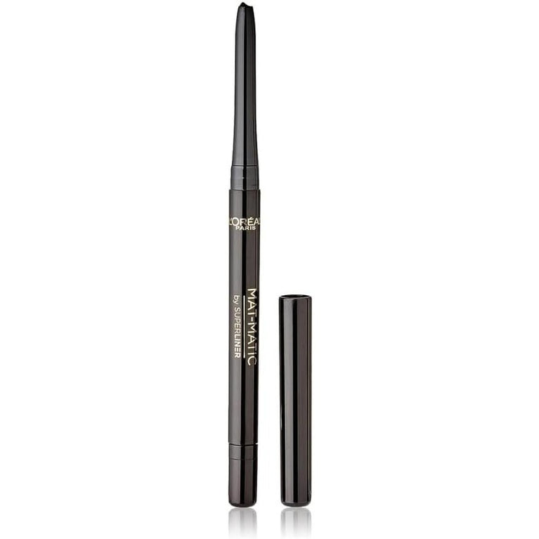 L'Oreal Paris Ultra Black Superliner with Intense Matte Finish and Precision Application Pen Nib - Gelmatic Liquid Eyeliner