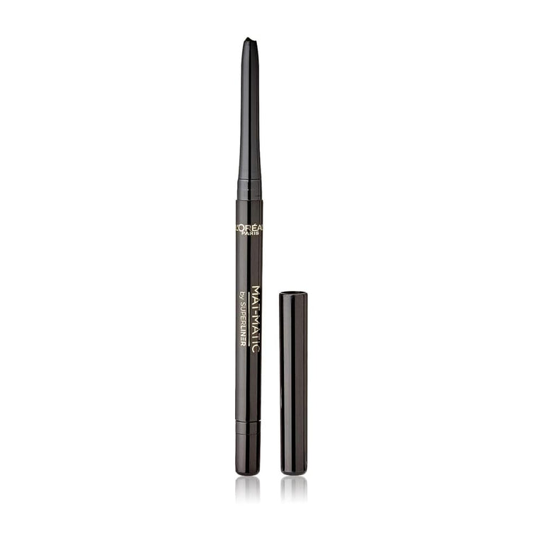 L'Oreal Paris Ultra Black Superliner with Intense Matte Finish and Precision Application Pen Nib - Gelmatic Liquid Eyeliner