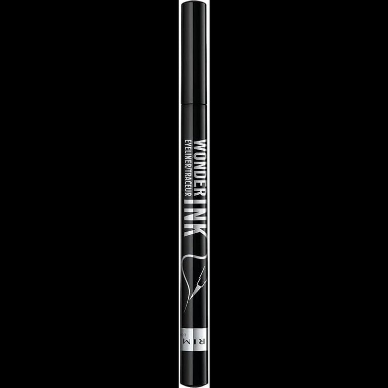 Rimmel 24-Hour Waterproof Wonder'Ink Liquid Eyeliner, Black, 1 ml