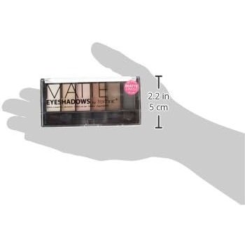 Technic 6-Shade Matte Eyeshadow Palette with Long-Lasting Pigment