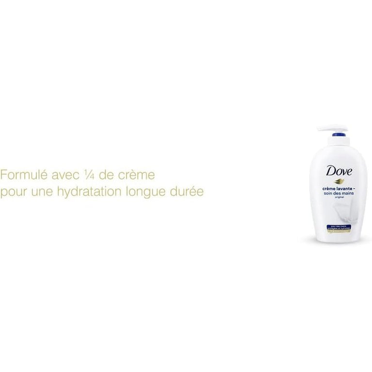Dove Original Liquid Soap for Smooth and Soft Skin, Protects Against Drying, 250 ml, Pack of 6