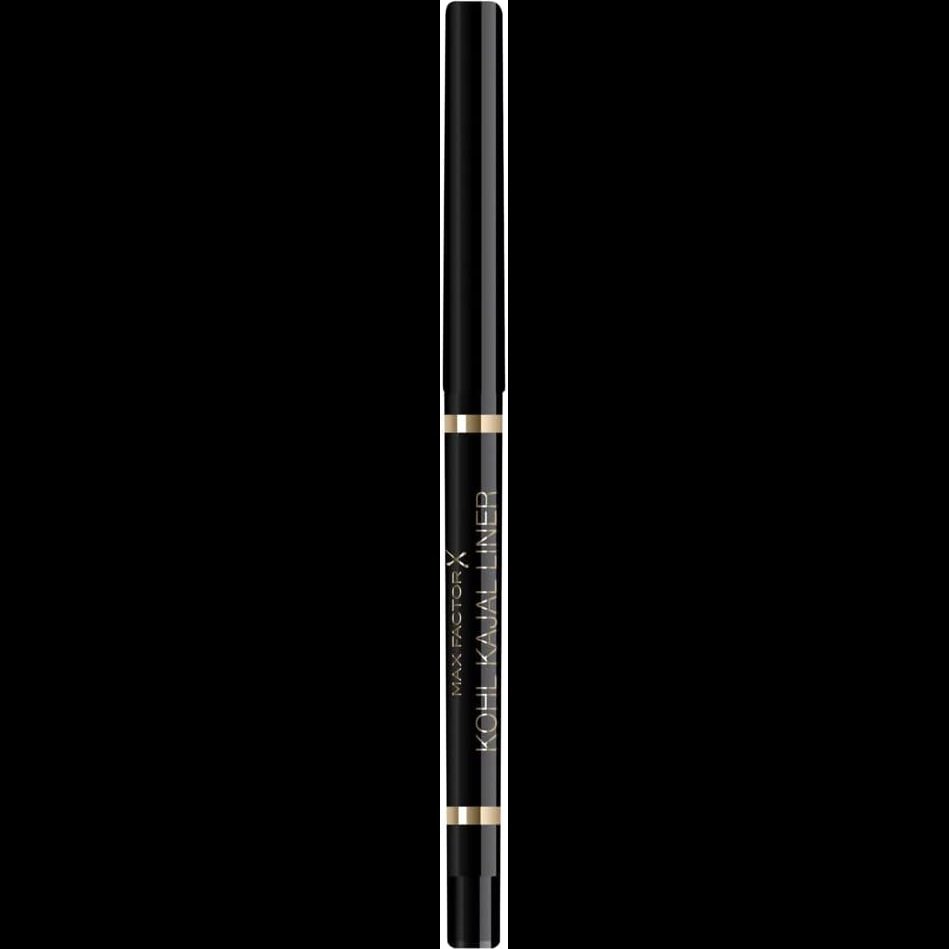 Masterpiece Kajal Liner by MAX FACTOR - Enriched Intense Black Eye Pencil for Sensitive Eyes, 24hr Lasting Wear with Buttery Smooth Application - 001 Black