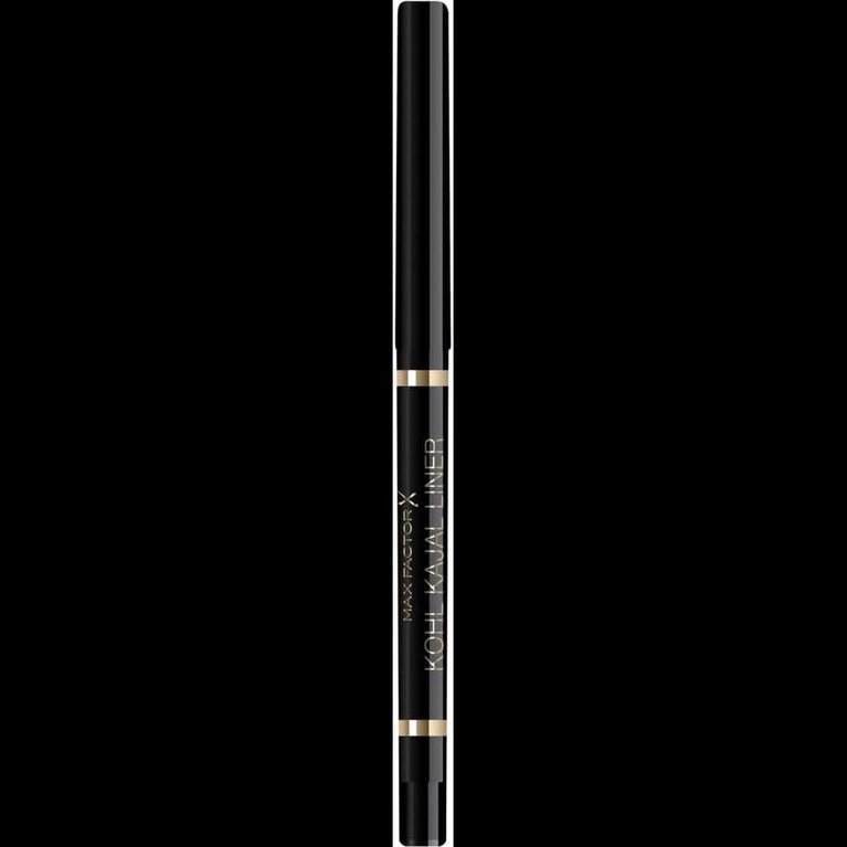 Masterpiece Kajal Liner by MAX FACTOR - Enriched Intense Black Eye Pencil for Sensitive Eyes, 24hr Lasting Wear with Buttery Smooth Application - 001 Black
