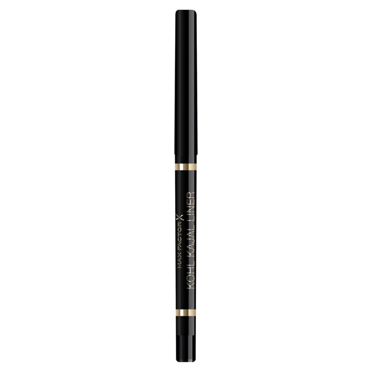 Masterpiece Kajal Liner by MAX FACTOR - Enriched Intense Black Eye Pencil for Sensitive Eyes, 24hr Lasting Wear with Buttery Smooth Application - 001 Black