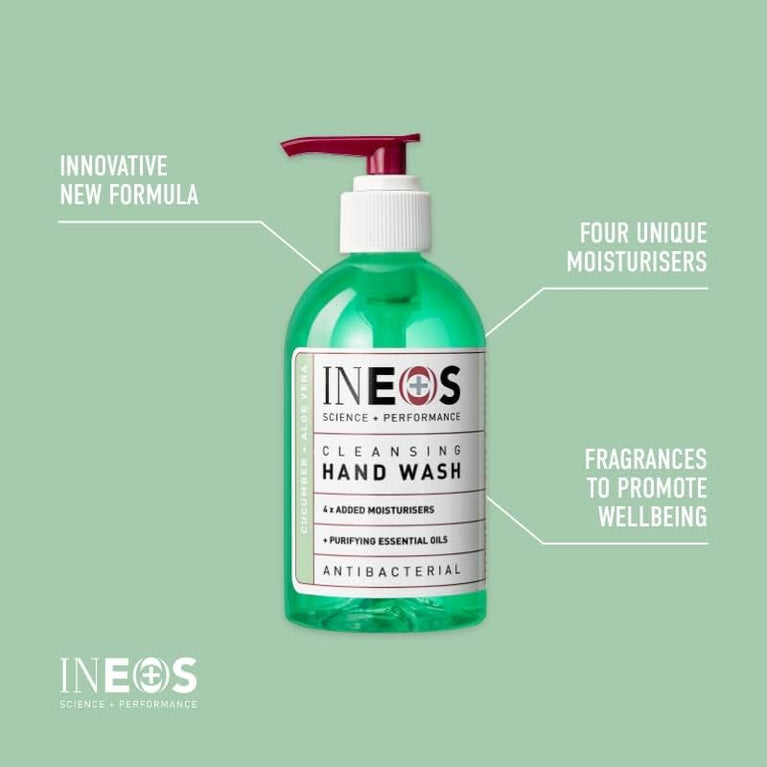 Moisturising Cucumber & Aloe Vera Hand Soap - Pack of 6 x 250ml Bottles