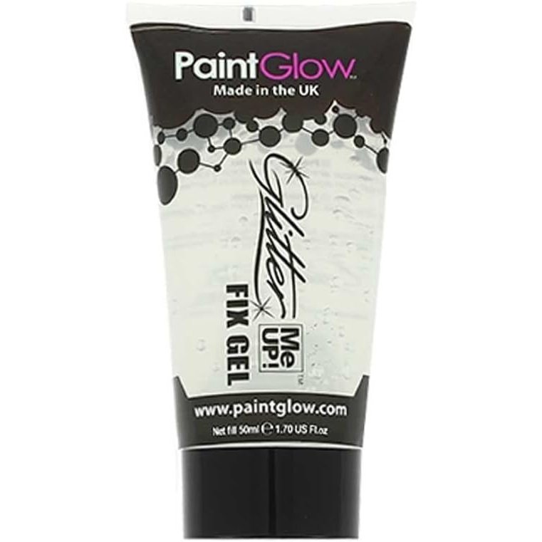 Vegan-Friendly Body & Face Glitter Glue - 50ml Quick-Drying Glitter Adhesive for Bio-Degradable Glitter, Face Glitter and Body Glitter