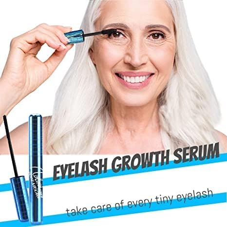 PrimLash Duo Set - Hypoallergenic Volumizing Mascara for Senior Women with Sensitive Eyes and Thinning Lashes, Waterproof and Black