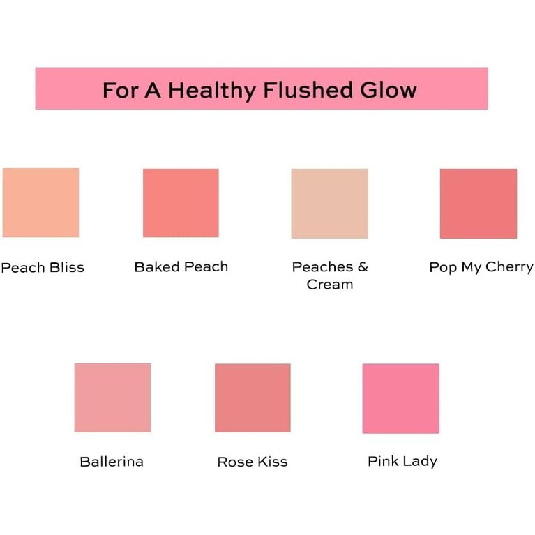 Makeup Revolution Rose Kiss Reloaded Blusher - Vibrant, Long-Lasting and Blendable 7.5g