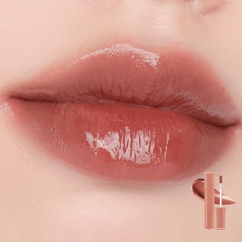 Rom&nd Lightweight Long-Lasting Dewy Water Lip Tint in Custard Mauve (5g)