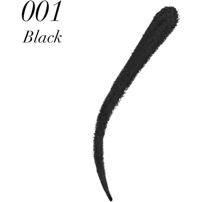 Masterpiece Kajal Liner by MAX FACTOR - Enriched Intense Black Eye Pencil for Sensitive Eyes, 24hr Lasting Wear with Buttery Smooth Application - 001 Black