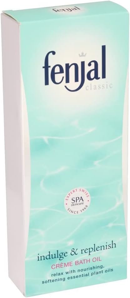 FENJAL Classic Luxury Creme Bath Oil - 200ml |Cleanses and Nourishes Your Skin