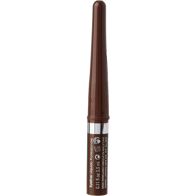 Rimmel London Glam Eyes Precision Liquid Eyeliner - Sophisticated 002 Brown Velvet Shade