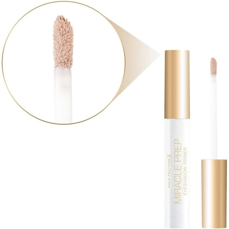 Max Factor Transparent Eyeshadow Primer for All Skin Tones, Long-Lasting 6ml, Pack of 1