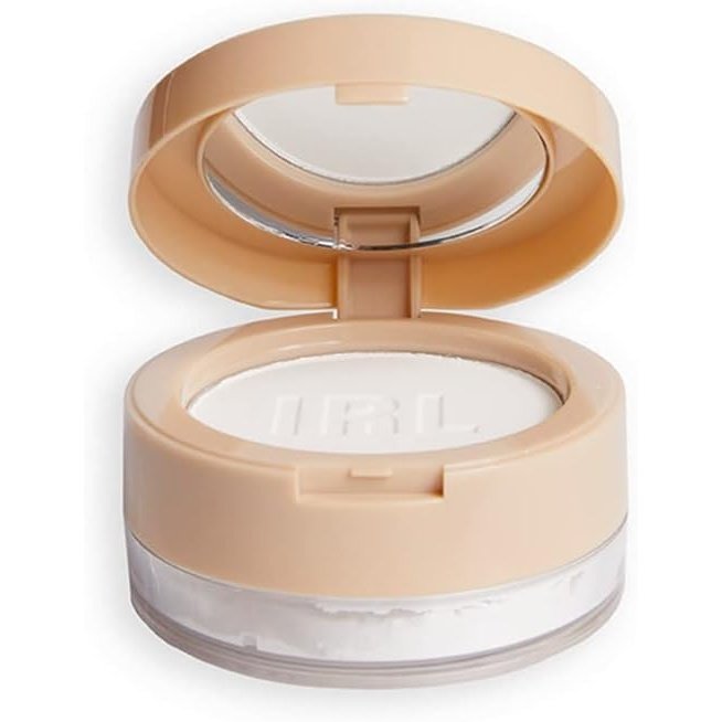 Makeup Revolution IRL 2-in-1 Airbrush Finish Powder – Translucent, Universal Shade, Vegan and Cruelty-Free, 6g