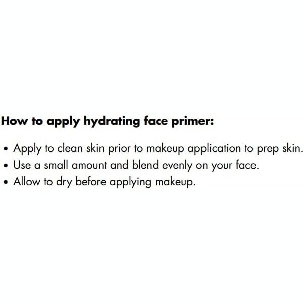 e.l.f. Nourishing Makeup Base - Lightweight Hydrating Primer with Vitamin E for Long-Lasting Perfection