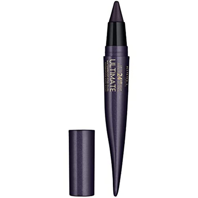 Rimmel London Intense Colour Waterproof Kohl Kajal Eyeliner in Deep Amethyst, Pencil, 1.6g
