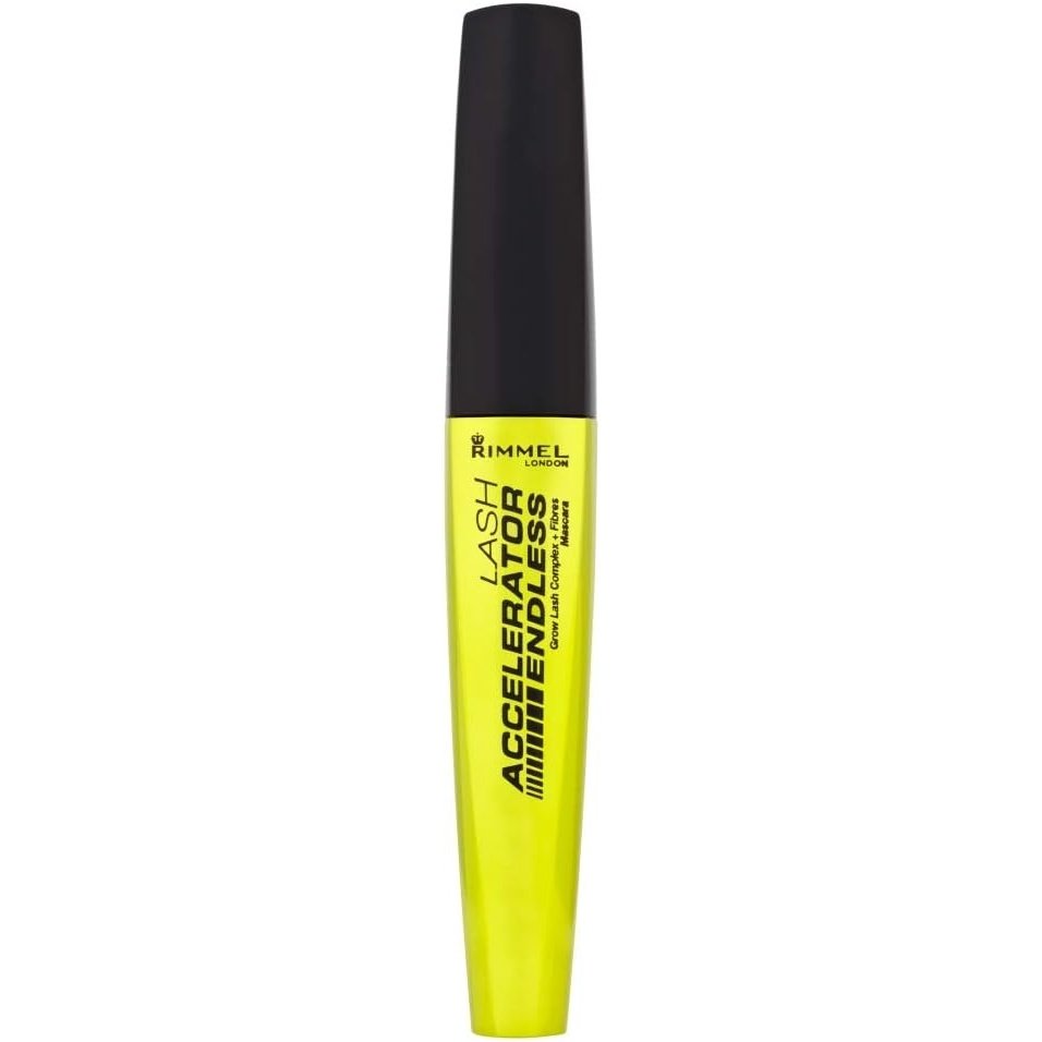 Rimmel 99% Extended Lash Endless Mascara, Black, 10ml - No Clumps, Flake-Proof