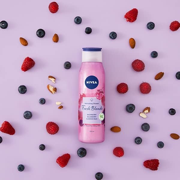 NIVEA Fresh Blends Raspberry Shower Gel (300ml)