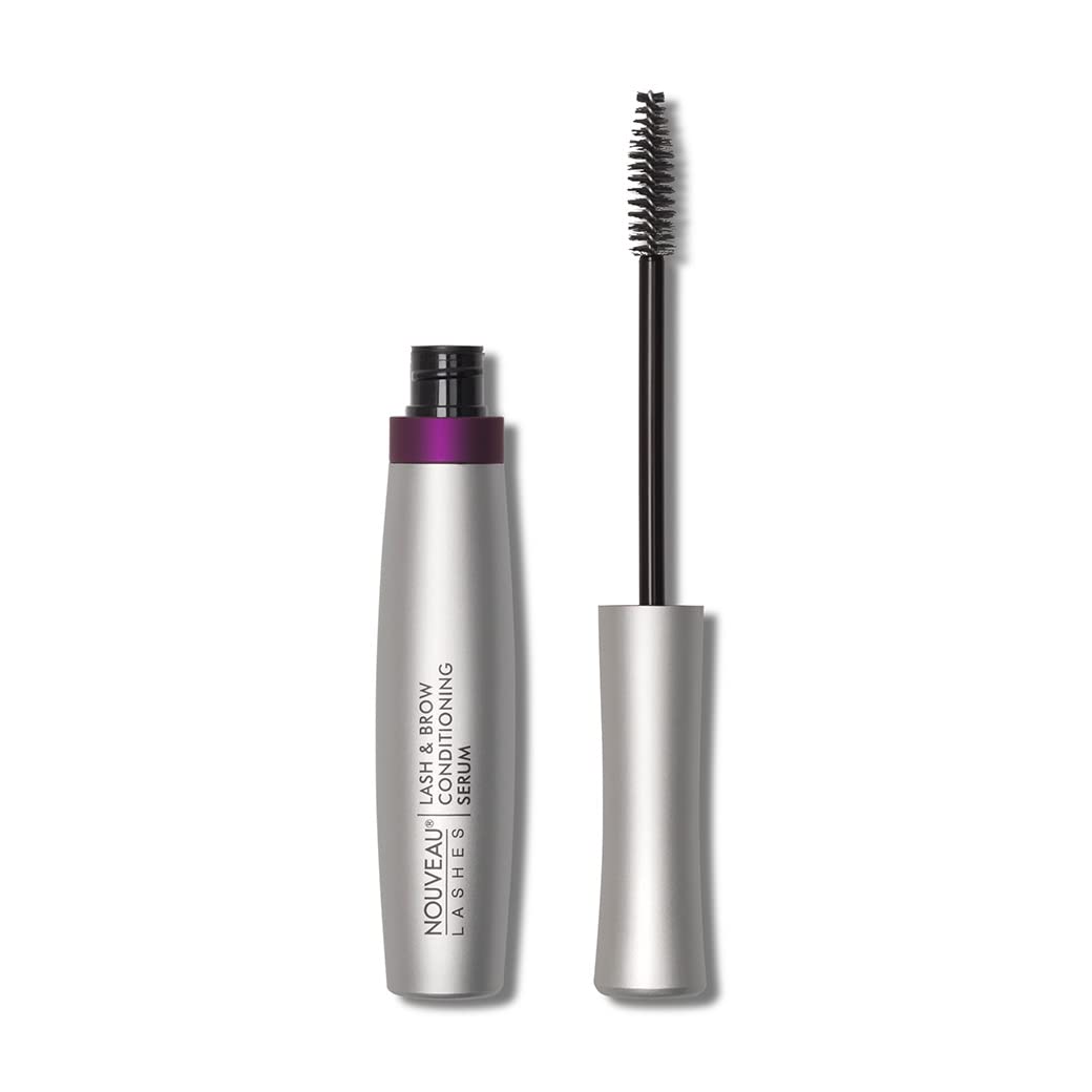 Revitalizing Lash & Brow Serum by Nouveau Lashes, Infused with Antioxidants & Multi-Vitamins, Ideal for Lash Extensions, Vegan Formula, 8 ml