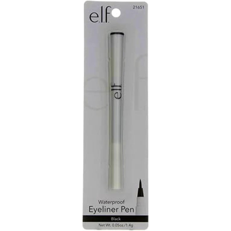 e.l.f. Essential Lash-Enhancing Waterproof Eyeliner Pen - Black