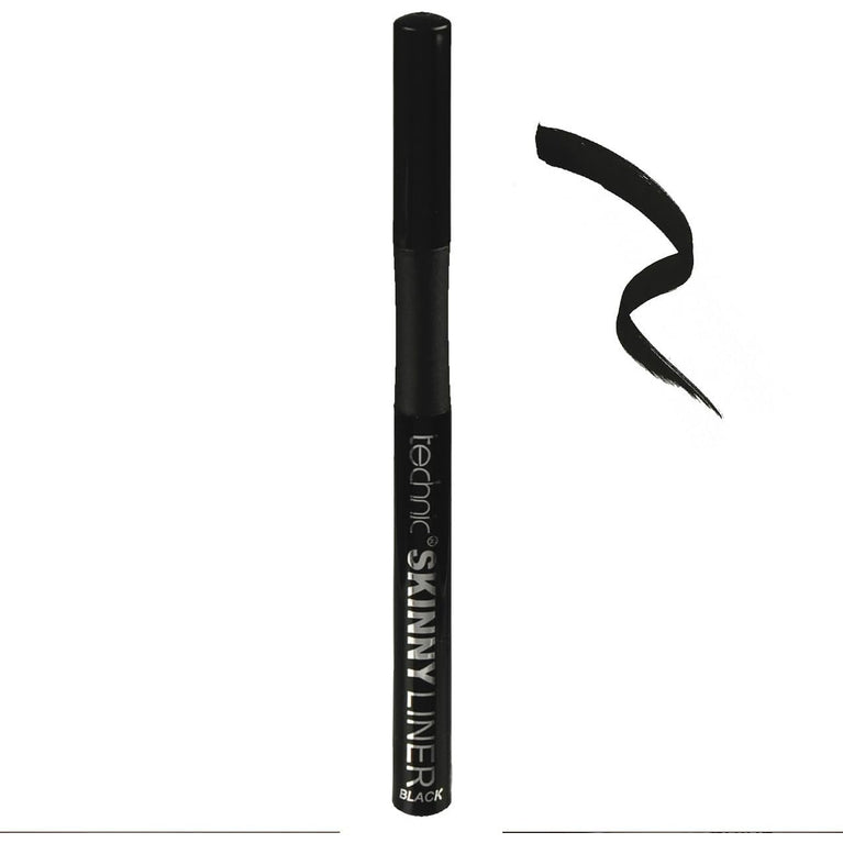 Technic Smudge-Proof Felt Tip Eyeliner - Black with Comfortable Grip & Precision Applicator for Bold and Natural Looks - Beginner Friendly, Quick-Drying Formula - 1.5ml