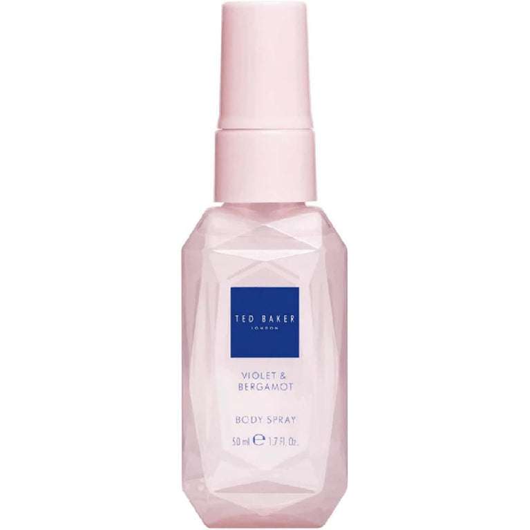 Ted Baker Violet & Bergamot Body Spray - 50ml - Travel Size
