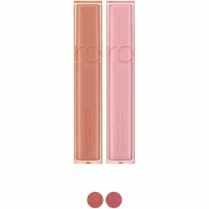 Rom&nd Lightweight Long-Lasting Dewy Water Lip Tint in Custard Mauve (5g)