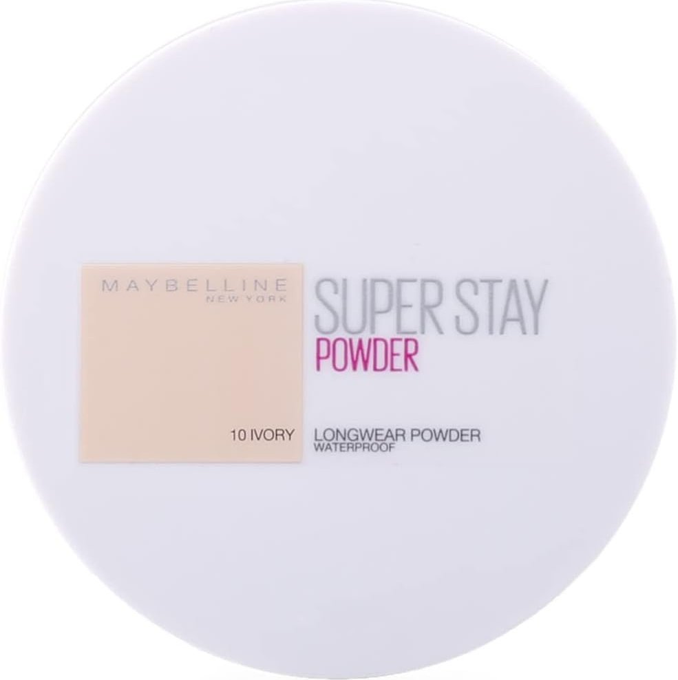 Maybelline 16-Hour SuperStay Matte Powder - Waterproof in Ivory 010 Tone - 9g