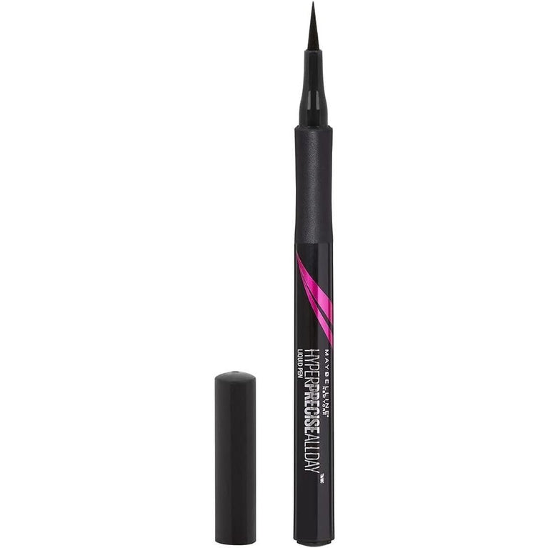Maybelline Ultra-thin Felt Tip Liner in Matte Black, Hyper Precise All Day Wear, 0.63g