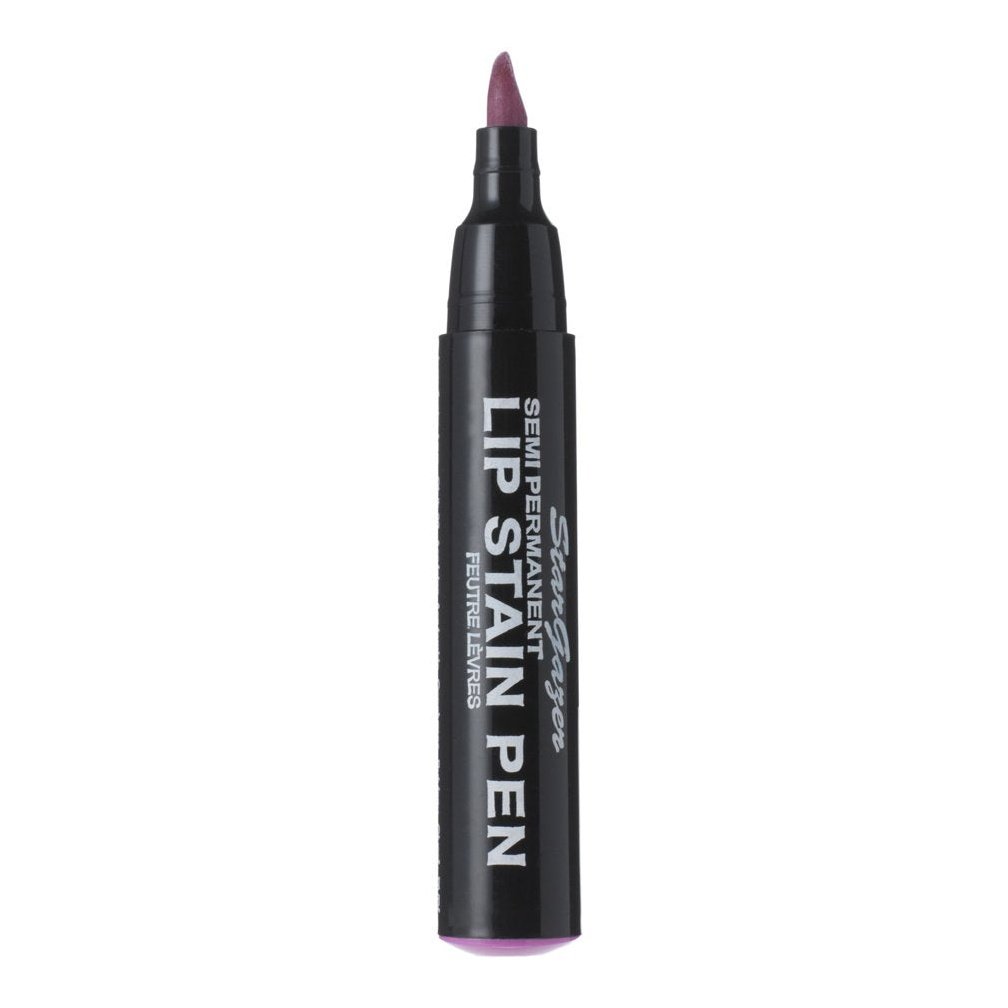 Stargazer Vegan Lip Stain Pen with 12-Hour Stay, Transfer-Proof, Cruelty-Free Formula, and Reversible Precision Tip