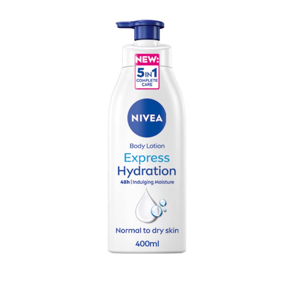 NIVEA Express Hydration Body Lotion - Deep Moisture and Sea Minerals Formula