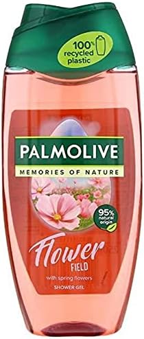 Pampering Shower Gel Set: Flower Field, Relax & Berry Picking - 3 x 250 ml Bottles with Beauty Tips