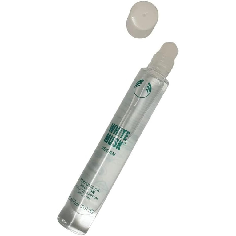 White Musk Perfume Oil Roll-On - Alcohol-Free 8.5ml by The Body Shop