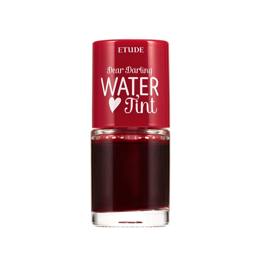 Etude House Cherry Ade Lightweight Lip Stain (21AD) | Smudge-proof, Non-sticky, and Hydrating K-beauty Lip Tint for a Vivid, Energetic Look