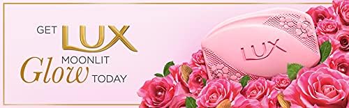 12 Lux Soft Touch French Rose & Almond Oil Soap Bars
