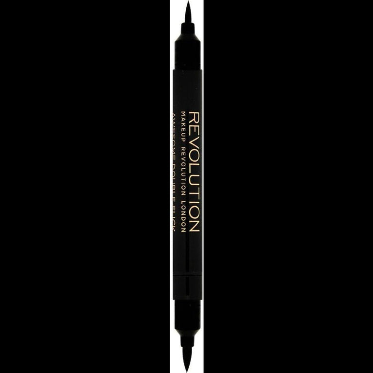 Revolution Beauty London, Versatile Dual Tip Liquid Eyeliner, 1ml - For Festive and Everyday Looks