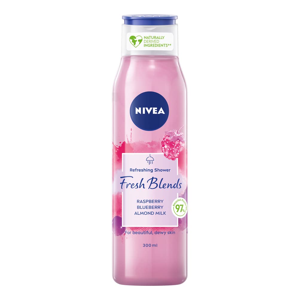 NIVEA Fresh Blends Raspberry Shower Gel (300ml)