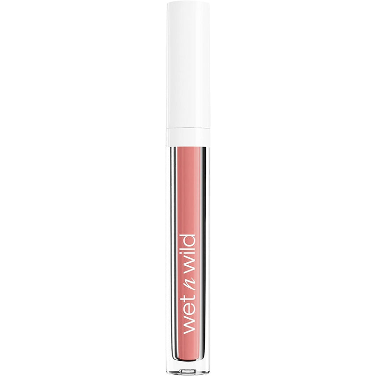 Wet 'n' Wild Extra-Glossy Vegan Lip Gloss with Hyaluronic Acid and Collagen - Mega Slicks in Snuggle Sesh