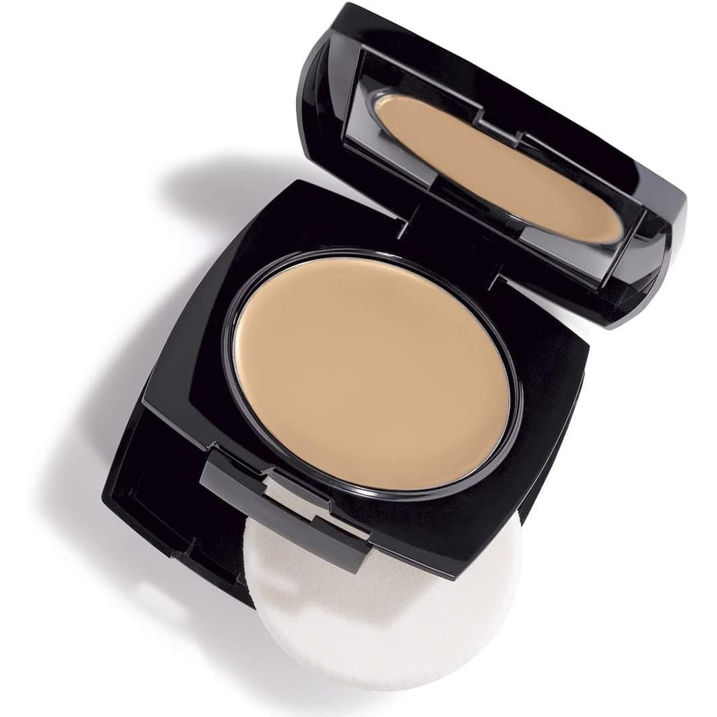 Avon True Blue IQ 3-in-1 Flawless Cream To Powder Compact in Warm Ivory - Conceal, Even, Set