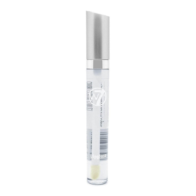 W7 Smooth & Nourishing Lip Gloss Wand - High-Shine Clear Gloss - Long-Lasting, Non-Sticky Finish